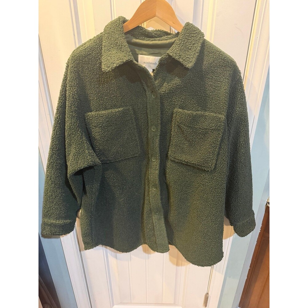 Ecothreads Sherpa jacket xxl 2x plus size